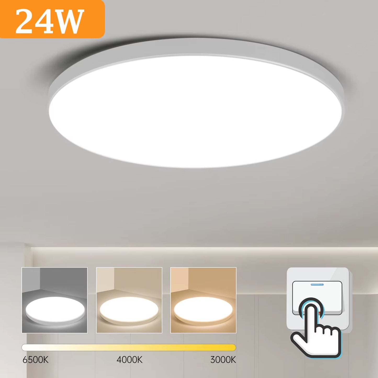 Smart Ceiling Lamp RGB Dimming Illusion Lamp APP Bluetooth Control LED Ceiling Chandelier for Living Room Party Smart Home Decor