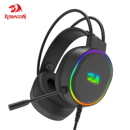 G588 RGB Gaming Headphone,7.1 USB Surround Sound Computer Headset Earphones with Microphone for Computer PC Laptop