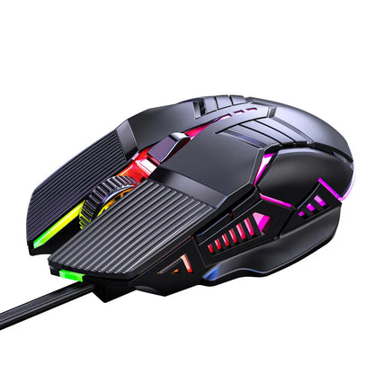 3200DPI Ergonomic Wired Gaming Mouse USB Mouse Gaming RGB Mause Gamer Mouse 6 Button LED Silent Mice for PC Laptop Computer