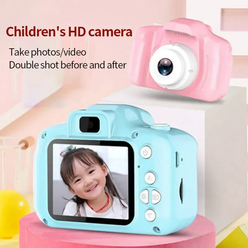 X2 Children Mini Digital Camera Can Take Pictures HD Video Small Camera Photography Children Birthday Gift Kids Toys for Kids