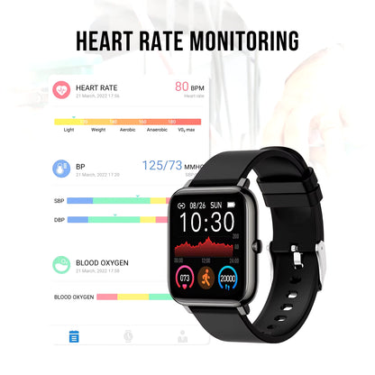 Smart Watch, 1.4" Touch Screen Fitness Watch, 8 Sports Modes Fitness Tracker, Sleep Monitor, IP67 Waterproof Smartwatch.