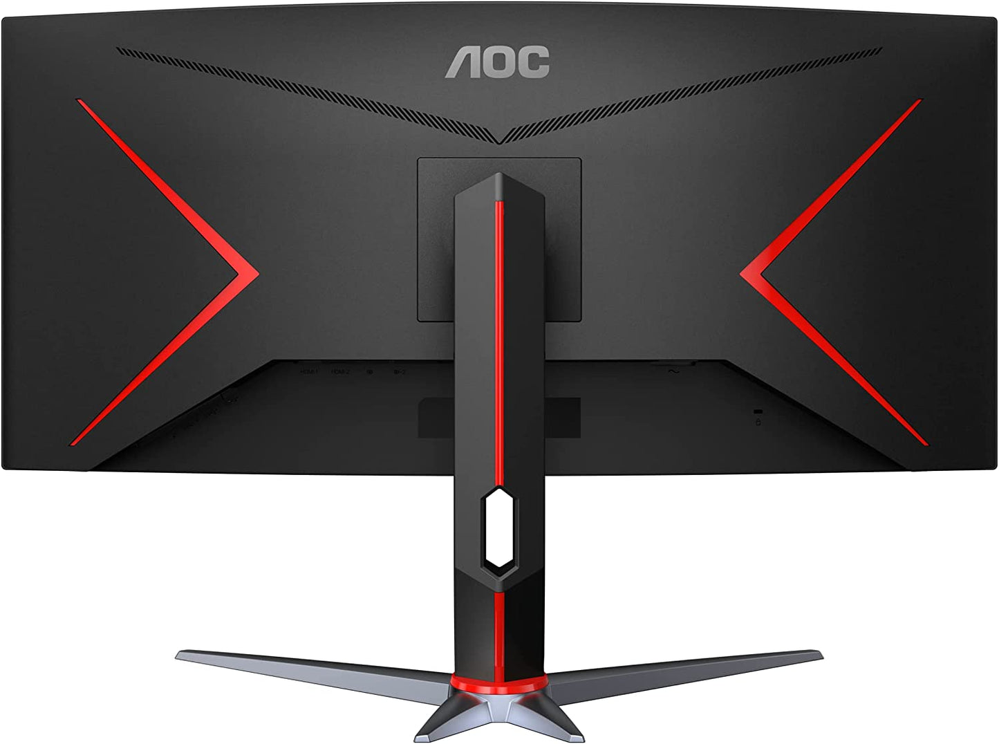 CU34G2X 34" Curved Frameless Immersive Gaming Monitor, Ultrawide QHD 3440X1440, VA Panel, 1Ms 144Hz Adaptive-Sync, Height Adjustable, 3-Yr Zero Dead Pixels, Black/Red